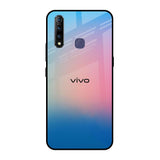 Blue & Pink Ombre Vivo Z1 Pro Glass Back Cover Online