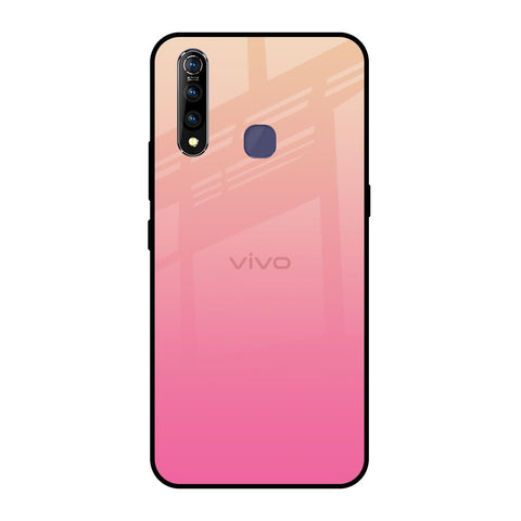 Pastel Pink Gradient Vivo Z1 Pro Glass Back Cover Online