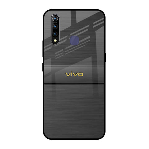 Grey Metallic Glass Vivo Z1 Pro Glass Back Cover Online