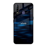 Blue Rough Abstract Vivo Z1 Pro Glass Back Cover Online
