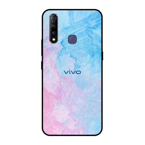 Mixed Watercolor Vivo Z1 Pro Glass Back Cover Online