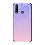 Lavender Gradient Vivo Z1 Pro Glass Back Cover Online