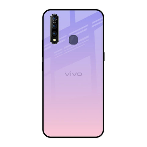 Lavender Gradient Vivo Z1 Pro Glass Back Cover Online