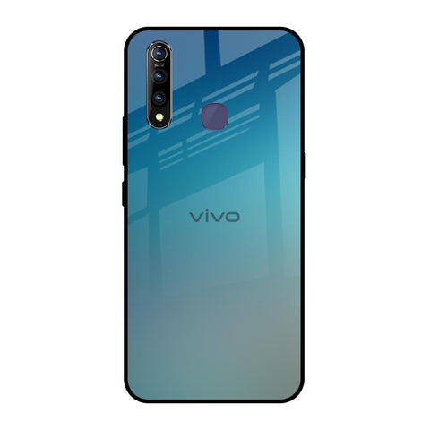 Sea Theme Gradient Vivo Z1 Pro Glass Back Cover Online