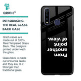 Motivation Glass Case for Vivo Z1 Pro