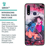 Radha Krishna Art Glass Case for Vivo Z1 Pro