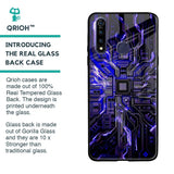 Techno Color Pattern Glass Case For Vivo Z1 Pro