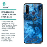 Gold Sprinkle Glass case for Vivo Z1 Pro