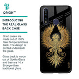 Mythical Phoenix Art Glass Case for Vivo Z1 Pro