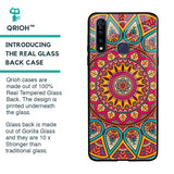 Elegant Mandala Glass Case for Vivo Z1 Pro