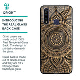 Luxury Mandala Glass Case for Vivo Z1 Pro