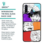 Anime Sketch Glass Case for Vivo Z1 Pro