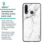 Modern White Marble Glass case for Vivo Z1 Pro