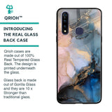 Marble Ink Abstract Glass Case for Vivo Z1 Pro