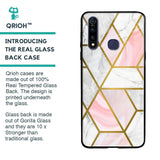 Geometrical Marble Glass Case for Vivo Z1 Pro