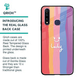 Lucky Abstract Glass Case for Vivo Z1 Pro