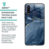 Deep Ocean Marble Glass Case for Vivo Z1 Pro
