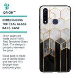 Tricolor Pattern Glass Case for Vivo Z1 Pro