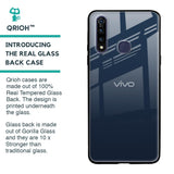 Overshadow Blue Glass Case For Vivo Z1 Pro
