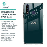 Hunter Green Glass Case For Vivo Z1 Pro