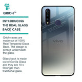 Tricolor Ombre Glass Case for Vivo Z1 Pro