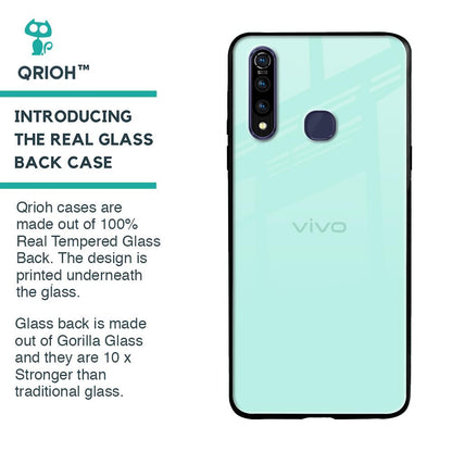 Teal Glass Case for Vivo Z1 Pro