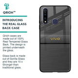 Grey Metallic Glass Case For Vivo Z1 Pro