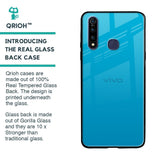 Blue Aqua Glass Case for Vivo Z1 Pro