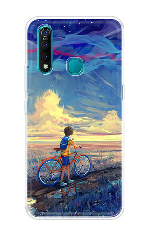 Riding Bicycle to Dreamland Vivo Z1 Pro Back Cover