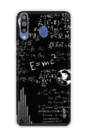 Equation Doodle Samsung Galaxy A60 Back Cover