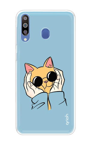 Attitude Cat Samsung Galaxy A60 Back Cover