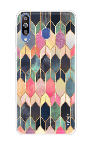 Shimmery Pattern Samsung Galaxy A60 Back Cover