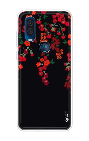 Floral Deco Motorola One Vision Back Cover