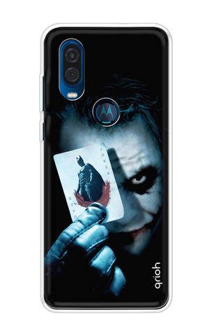 Joker Hunt Motorola One Vision Back Cover