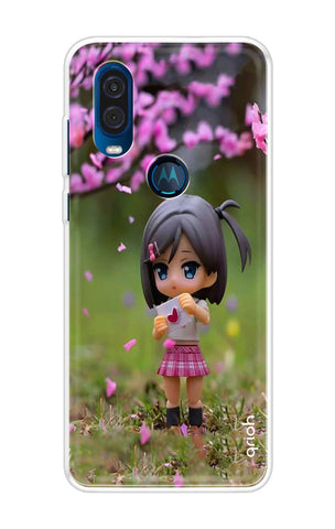 Anime Doll Motorola One Vision Back Cover