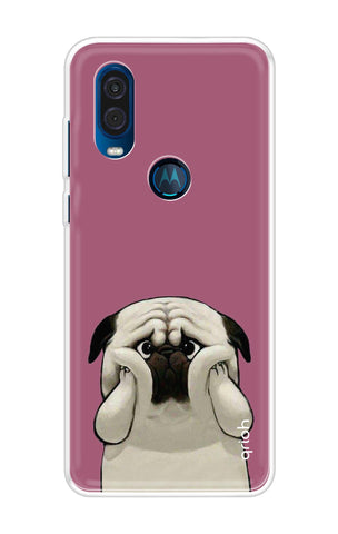 Chubby Dog Motorola One Vision Back Cover