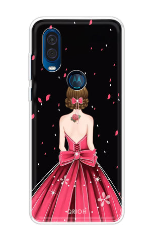 Fashion Princess Motorola One Vision Back Cover