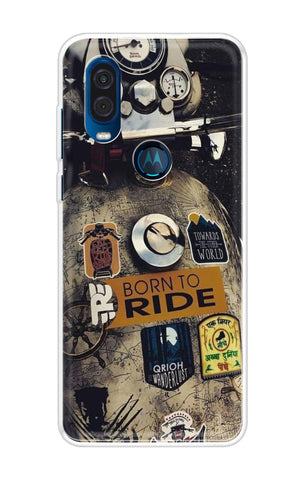 Ride Mode On Motorola One Vision Back Cover