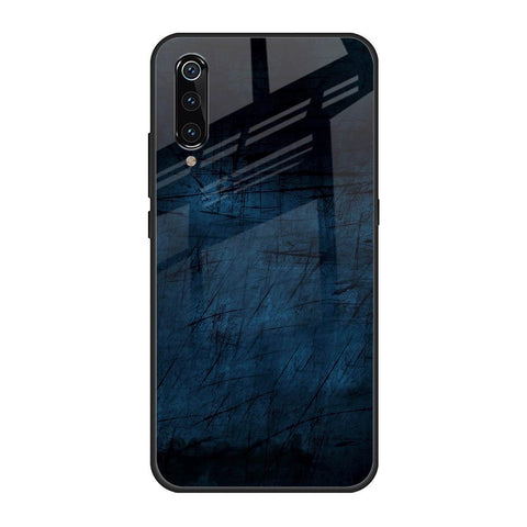 Dark Blue Grunge Xiaomi Mi A3 Glass Back Cover Online