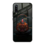 Lord Hanuman Animated Xiaomi Mi A3 Glass Back Cover Online