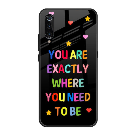 Magical Words Xiaomi Mi A3 Glass Back Cover Online