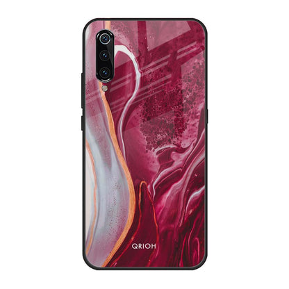 Crimson Ruby Xiaomi Mi A3 Glass Back Cover Online