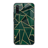 Abstract Green Xiaomi Mi A3 Glass Back Cover Online