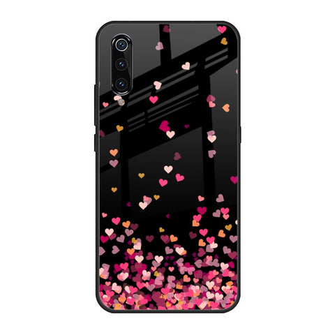 Heart Rain Fall Xiaomi Mi A3 Glass Back Cover Online