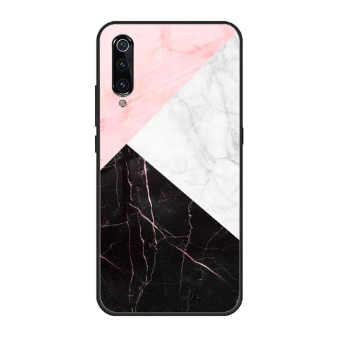 Marble Collage Art Xiaomi Mi A3 Glass Back Cover Online