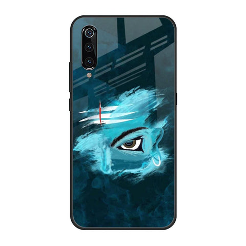 Power Of Trinetra Xiaomi Mi A3 Glass Back Cover Online
