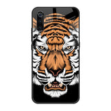 Angry Tiger Xiaomi Mi A3 Glass Back Cover Online