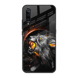 Aggressive Lion Xiaomi Mi A3 Glass Back Cover Online