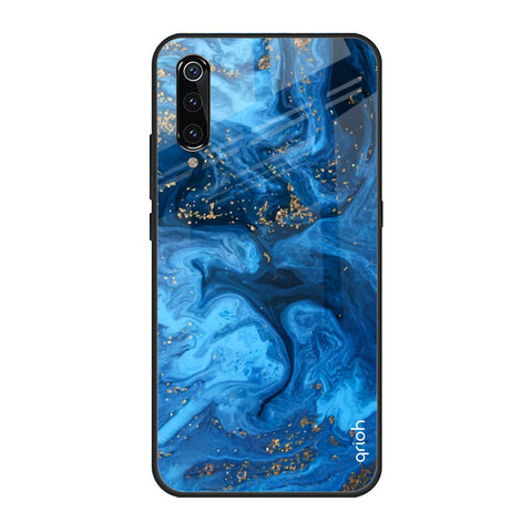 Gold Sprinkle Xiaomi Mi A3 Glass Back Cover Online