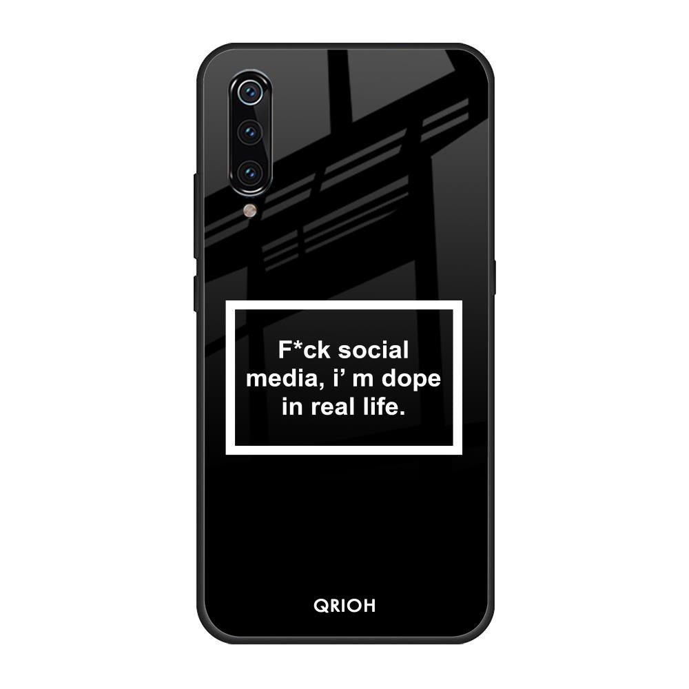 Dope In Life Xiaomi Mi A3 Glass Back Cover Online